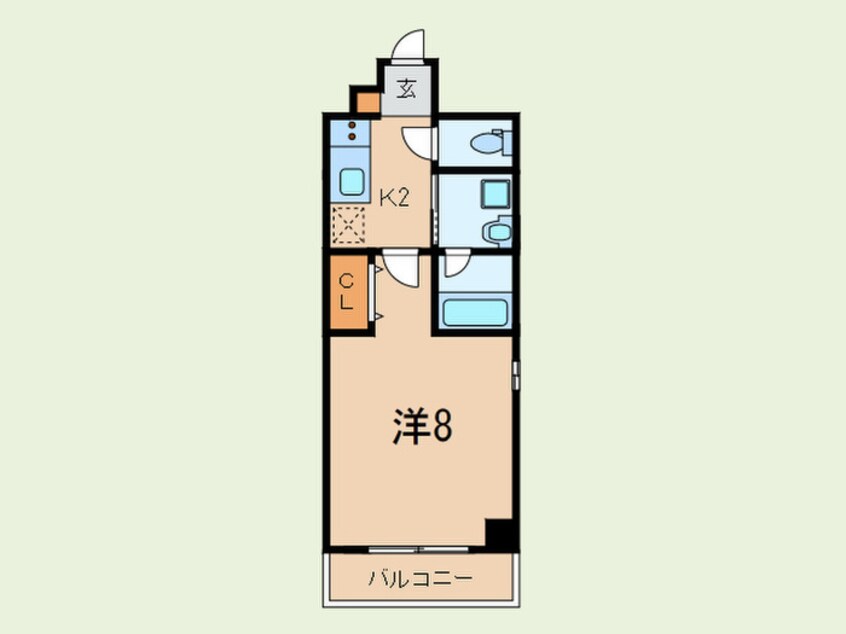 間取図 コートベルフラワー
