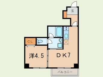 間取図 コートベルフラワー