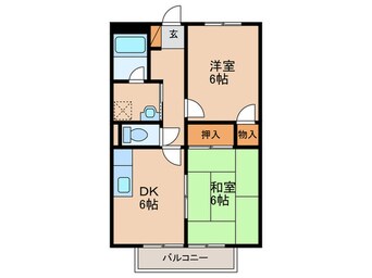 間取図 リバティハウス守山