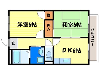 間取図 リバティハウス守山