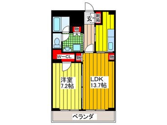 間取図 ア－バンエ－ス守口パル