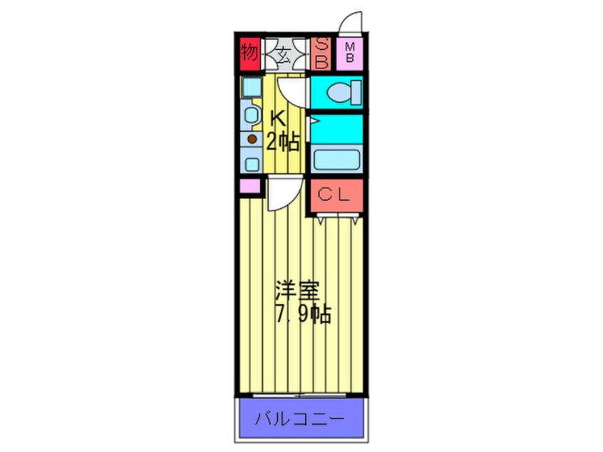 間取図 ア－バンエ－ス守口パル