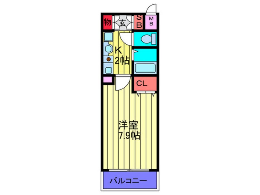 間取図 ア－バンエ－ス守口パル
