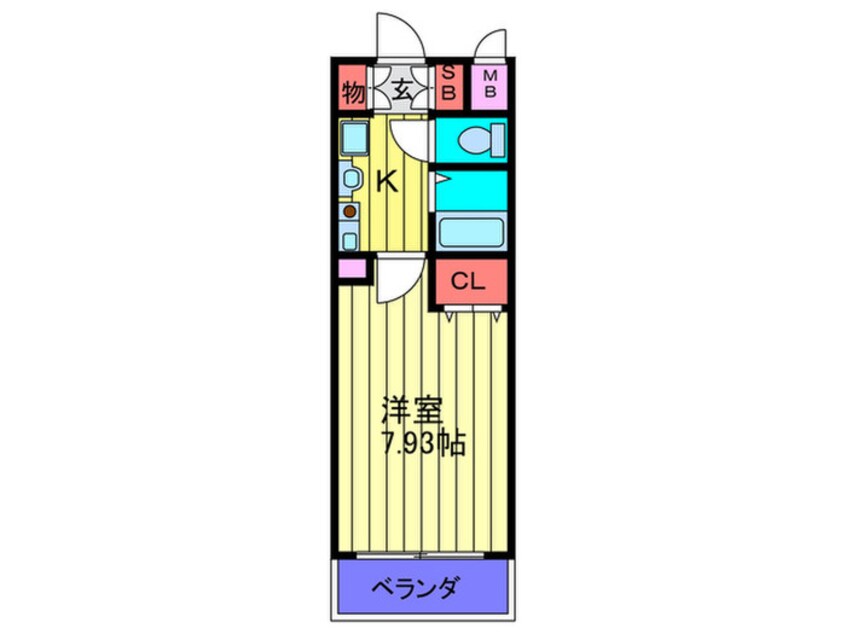 間取図 ア－バンエ－ス守口パル
