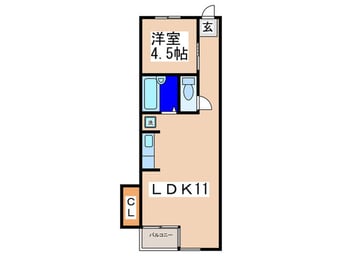 間取図 ニュ－ヴィラ有馬
