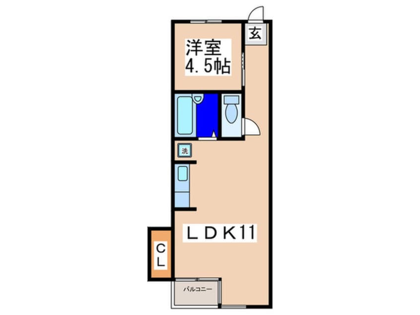 間取図 ニュ－ヴィラ有馬