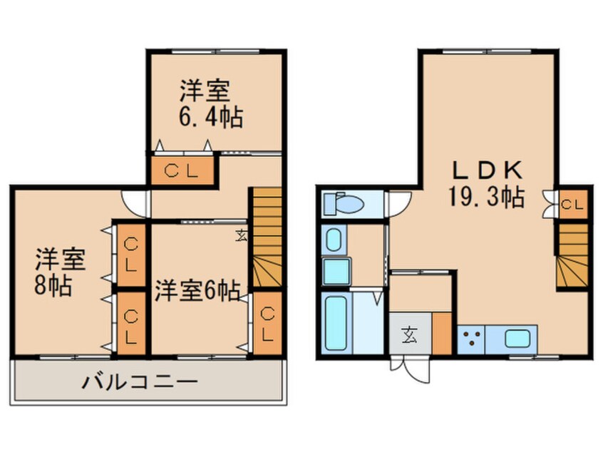 間取図 ベルグランデ