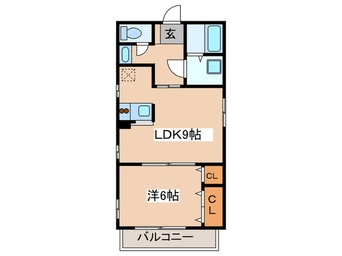 間取図 シャインライフ濱田