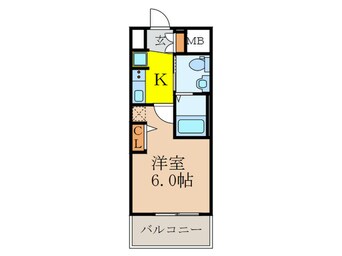 間取図 エステムコート新大阪XIリンクス