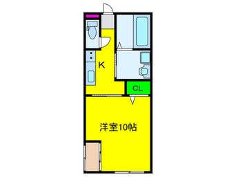 間取図 ロイヤルコート津久野