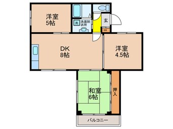 間取図 カ－サくらはし