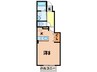 コルティ－レ太寺Ⅱ 1Rの間取り