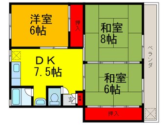 間取図 今井ハイツ