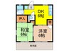 ＩＮＡパ－クハイツ 2DKの間取り