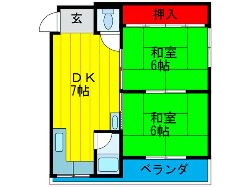 間取図 アーバン峰