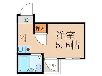 間取図 スカイ南清和園