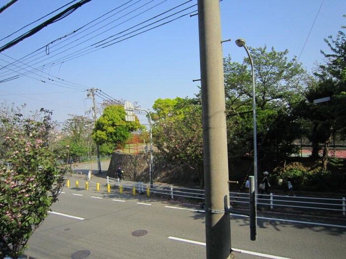 室内からの展望 青谷ハイツUEDA