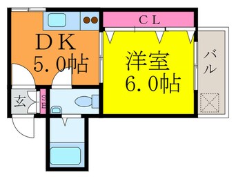 間取図 シャトーポポ