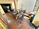 駐輪場 シャトーポポ