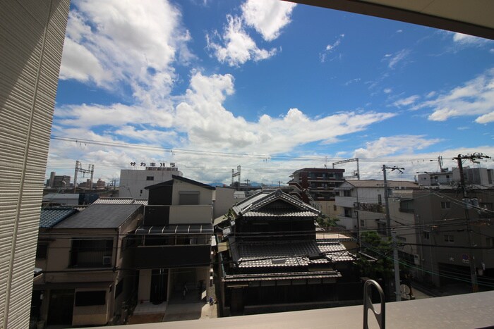 室内からの展望 フジパレス湊駅北ノース