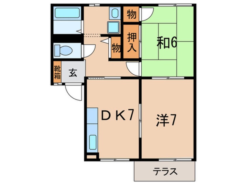 間取図 メゾン・エスペレ