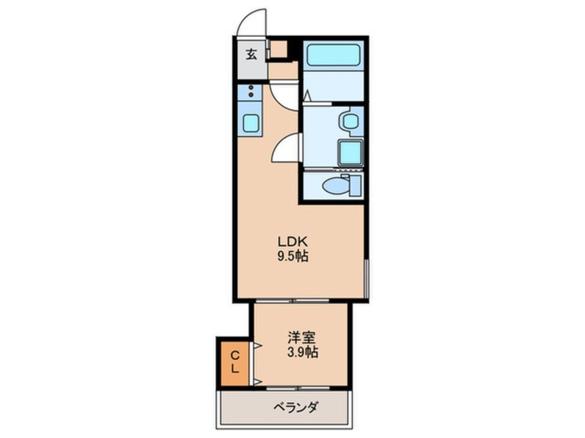 間取図 センターポート