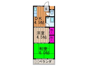 間取図 奥村ﾏﾝｼｮﾝ