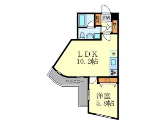 間取図 ルミエール北大路