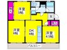 ヴィラナリー千代田9号棟 3DKの間取り