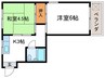 フィオ－レ桂坂 2Kの間取り