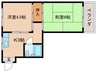 フィオ－レ桂坂 2Kの間取り