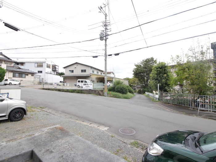 室内からの展望 フィオ－レ桂坂