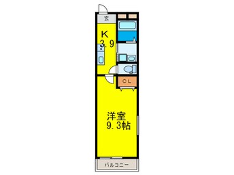 間取図 フジパレス湊駅北サウス