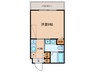 Gladvis清水五条 1Kの間取り