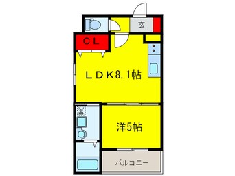 間取図 GRANDIR加美鞍作