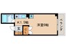 タクト21 1Kの間取り