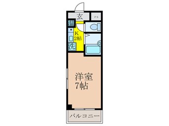 間取図 レインボ－ハイム