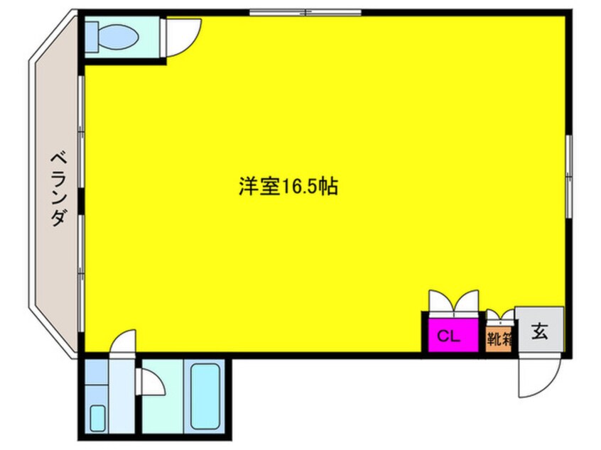 間取図 京田ビル