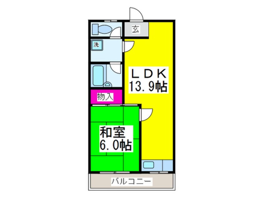 間取図 ロイヤルみなと