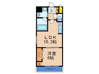 間取図 フォートレス神崎川Center