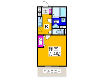 間取図 EXハイツ柏原