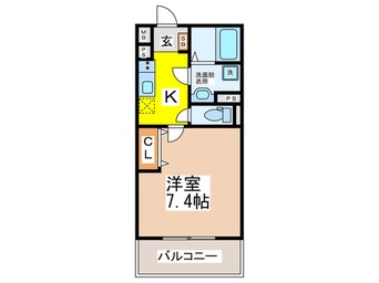間取図 EXハイツ柏原