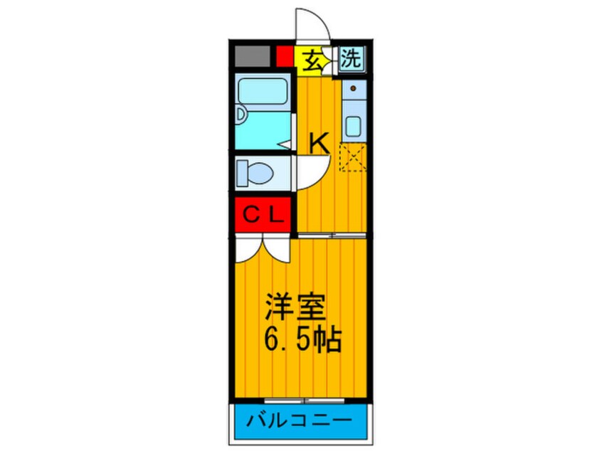 間取図 グリ－ンパレット小野