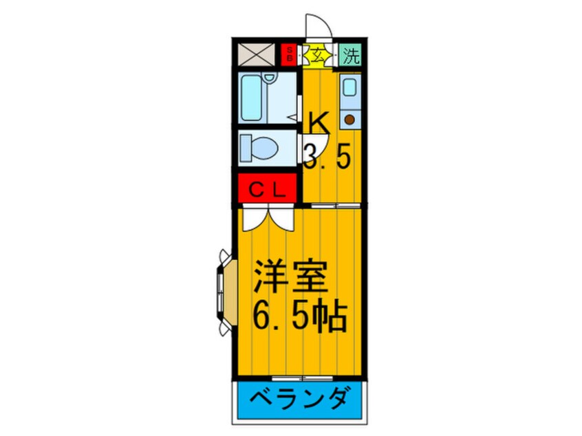 間取図 グリ－ンパレット小野