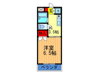 間取図 グリ－ンパレット小野