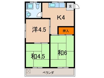 間取図 ミノルマンション