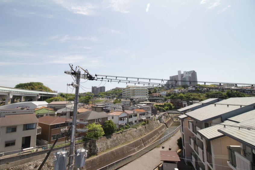 室内からの展望 ミノルマンション東館