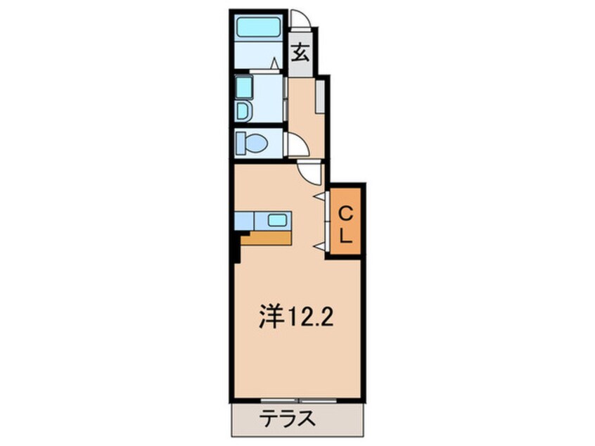 間取図 プラシ－ド