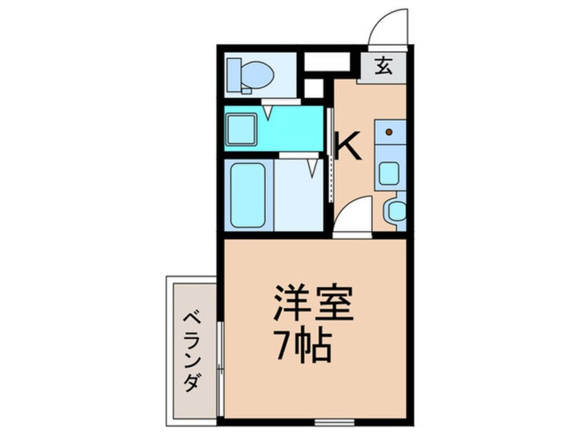 間取図 OSAKA万代東