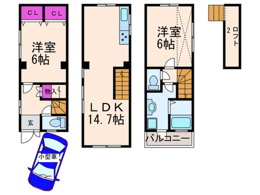 間取図 北昭和台一戸建